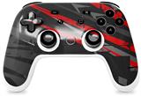Skin Decal Wrap works with Original Google Stadia Controller Baja 0014 Red Skin Only CONTROLLER NOT INCLUDED