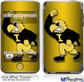 iPod Touch 2G & 3G Skin - Iowa Hawkeyes Herky on Black and Gold