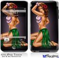 iPod Touch 2G & 3G Skin - Hula Girl Pin Up