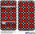 iPod Touch 2G & 3G Skin - Goth Punk Skulls