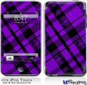 iPod Touch 2G & 3G Skin - Purple Plaid