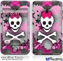 iPod Touch 2G & 3G Skin - Princess Skull Heart