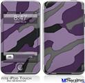 iPod Touch 2G & 3G Skin - Camouflage Purple