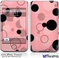 iPod Touch 2G & 3G Skin - Lots of Dots Pink on Pink