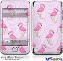 iPod Touch 2G & 3G Skin - Flamingos on Pink