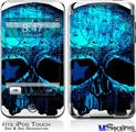 iPod Touch 2G & 3G Skin - Blueskull