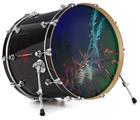 Vinyl Decal Skin Wrap for 20" Bass Kick Drum Head Amt - DRUM HEAD NOT INCLUDED