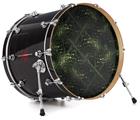 Vinyl Decal Skin Wrap for 20" Bass Kick Drum Head 5ht-2a - DRUM HEAD NOT INCLUDED