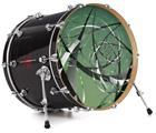 Vinyl Decal Skin Wrap for 20" Bass Kick Drum Head Airy - DRUM HEAD NOT INCLUDED