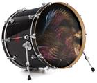 Vinyl Decal Skin Wrap for 20" Bass Kick Drum Head Birds - DRUM HEAD NOT INCLUDED