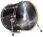 Vinyl Decal Skin Wrap for 20" Bass Kick Drum Head Breakthrough - DRUM HEAD NOT INCLUDED