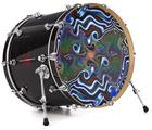 Vinyl Decal Skin Wrap for 20" Bass Kick Drum Head Butterfly2 - DRUM HEAD NOT INCLUDED