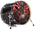 Vinyl Decal Skin Wrap for 20" Bass Kick Drum Head Jazz - DRUM HEAD NOT INCLUDED