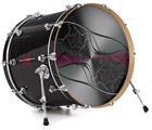 Vinyl Decal Skin Wrap for 20" Bass Kick Drum Head Lighting2 - DRUM HEAD NOT INCLUDED
