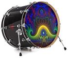 Vinyl Decal Skin Wrap for 20" Bass Kick Drum Head Indhra-1 - DRUM HEAD NOT INCLUDED