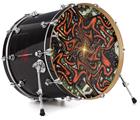 Vinyl Decal Skin Wrap for 20" Bass Kick Drum Head Knot - DRUM HEAD NOT INCLUDED