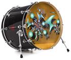 Vinyl Decal Skin Wrap for 20" Bass Kick Drum Head Mirage - DRUM HEAD NOT INCLUDED