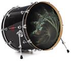 Vinyl Decal Skin Wrap for 20" Bass Kick Drum Head Nest - DRUM HEAD NOT INCLUDED