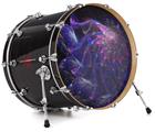 Vinyl Decal Skin Wrap for 20" Bass Kick Drum Head Medusa - DRUM HEAD NOT INCLUDED