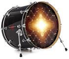 Vinyl Decal Skin Wrap for 20" Bass Kick Drum Head Invasion - DRUM HEAD NOT INCLUDED