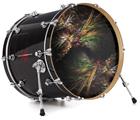 Decal Skin works with most 24" Bass Kick Drum Heads Allusion - DRUM HEAD NOT INCLUDED