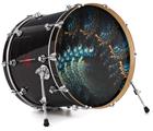 Decal Skin works with most 24" Bass Kick Drum Heads Coral Reef - DRUM HEAD NOT INCLUDED