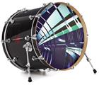 Decal Skin works with most 24" Bass Kick Drum Heads Concourse - DRUM HEAD NOT INCLUDED