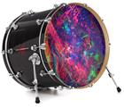 Decal Skin works with most 24" Bass Kick Drum Heads Organic - DRUM HEAD NOT INCLUDED