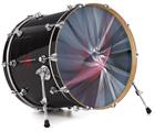 Decal Skin works with most 24" Bass Kick Drum Heads Chance Encounter - DRUM HEAD NOT INCLUDED