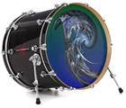 Decal Skin works with most 24" Bass Kick Drum Heads Crane - DRUM HEAD NOT INCLUDED
