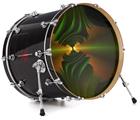 Decal Skin works with most 24" Bass Kick Drum Heads Contact - DRUM HEAD NOT INCLUDED