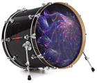Decal Skin works with most 24" Bass Kick Drum Heads Medusa - DRUM HEAD NOT INCLUDED