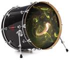 Decal Skin works with most 24" Bass Kick Drum Heads Out Of The Box - DRUM HEAD NOT INCLUDED