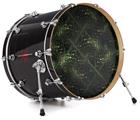 Decal Skin works with most 26" Bass Kick Drum Heads 5ht-2a - DRUM HEAD NOT INCLUDED