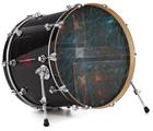 Decal Skin works with most 26" Bass Kick Drum Heads Balance - DRUM HEAD NOT INCLUDED