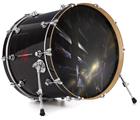 Decal Skin works with most 26" Bass Kick Drum Heads Bang - DRUM HEAD NOT INCLUDED
