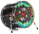 Decal Skin works with most 26" Bass Kick Drum Heads Butterfly - DRUM HEAD NOT INCLUDED