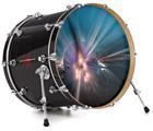Decal Skin works with most 26" Bass Kick Drum Heads Overload - DRUM HEAD NOT INCLUDED