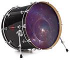 Decal Skin works with most 26" Bass Kick Drum Heads Inside - DRUM HEAD NOT INCLUDED