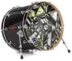 Decal Skin works with most 26" Bass Kick Drum Heads Like Clockwork - DRUM HEAD NOT INCLUDED
