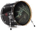 Decal Skin works with most 26" Bass Kick Drum Heads Nest - DRUM HEAD NOT INCLUDED