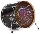 Decal Skin works with most 26" Bass Kick Drum Heads Neuron - DRUM HEAD NOT INCLUDED