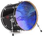 Decal Skin works with most 26" Bass Kick Drum Heads Liquid Smoke - DRUM HEAD NOT INCLUDED