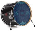 Decal Skin works with most 26" Bass Kick Drum Heads ArcticArt - DRUM HEAD NOT INCLUDED