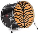 Decal Skin works with most 26" Bass Kick Drum Heads Tiger - DRUM HEAD NOT INCLUDED