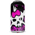 WraptorSkinz Skin Decal Wrap compatible with Yeti 16oz Tall Colster Can Cooler Insulator Punk Skull Princess (COOLER NOT INCLUDED)