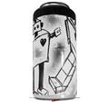 WraptorSkinz Skin Decal Wrap compatible with Yeti 16oz Tall Colster Can Cooler Insulator Robot Love (COOLER NOT INCLUDED)