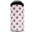 WraptorSkinz Skin Decal Wrap compatible with Yeti 16oz Tall Colster Can Cooler Insulator Kearas Daisies Diffuse Glow Pink (COOLER NOT INCLUDED)