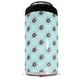 WraptorSkinz Skin Decal Wrap compatible with Yeti 16oz Tall Colster Can Cooler Insulator Kearas Daisies Seafoam (COOLER NOT INCLUDED)