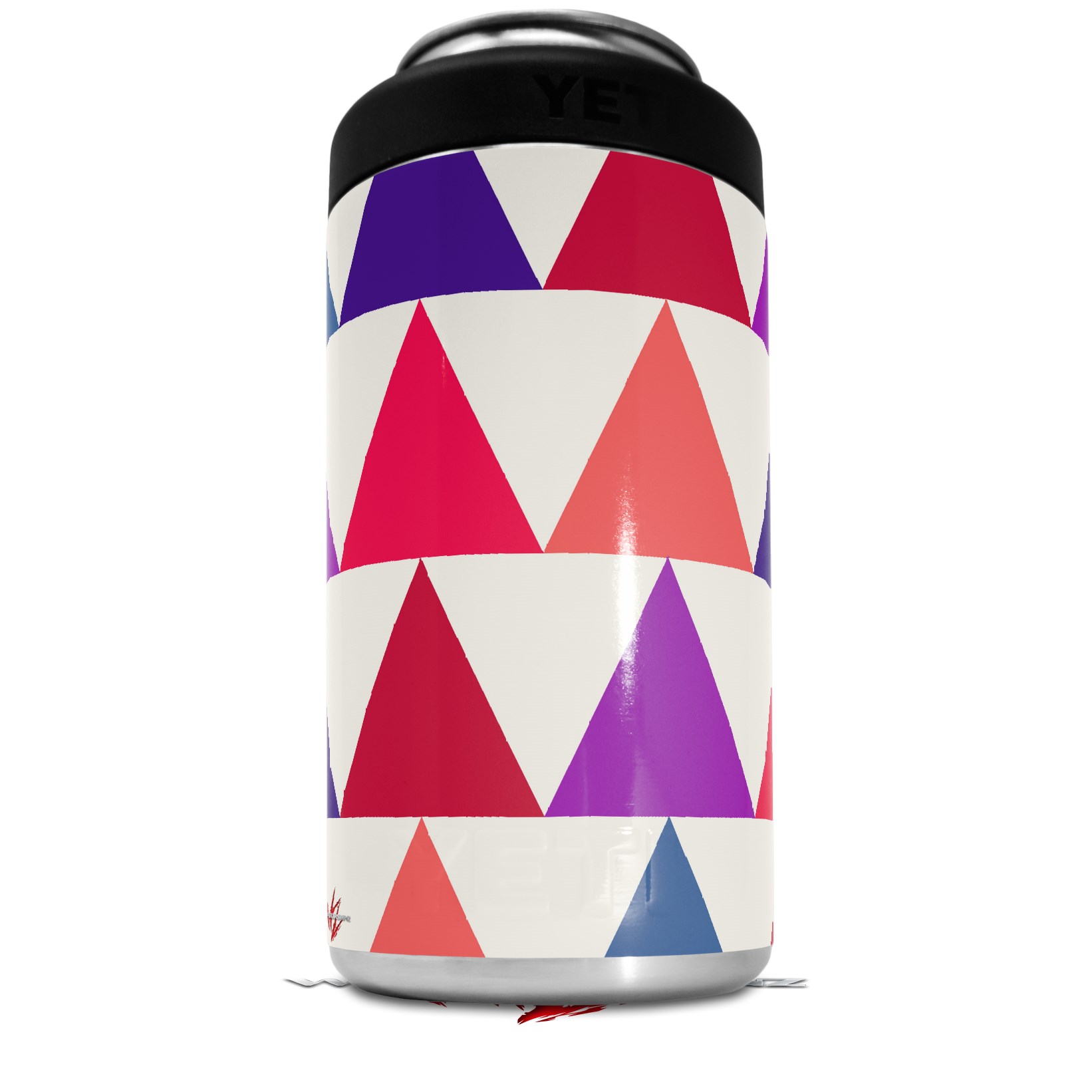 Skin Decal Wrap Compatible with YETI Rambler 12 OZ Colster Slim Can sticker  Color Bomb 